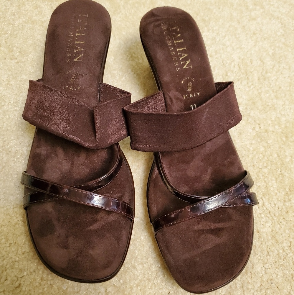 Italian Shoemakers sandals never worn